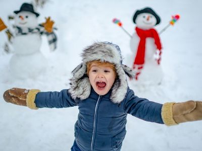 Αυτά είναι μερικά από τα οφέλη του χιονιού στην υγεία των παιδιών