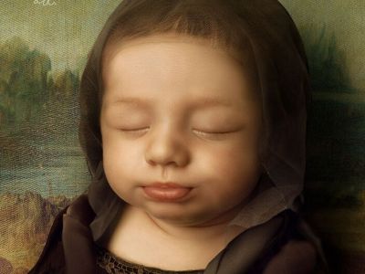 Υπέροχο! Μπαμπάς αναπαριστά γνωστά έργα τέχνης με το νεογέννητο μωρό του