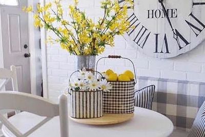 Έξυπνες κι απλές ανοιξιάτικες ιδέες για να ανανεώσετε το σπίτι σας