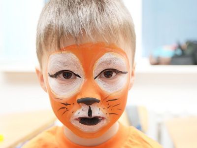 Facepainting τιγράκι - Πώς θα βάψετε το παιδί σας βήμα-βήμα