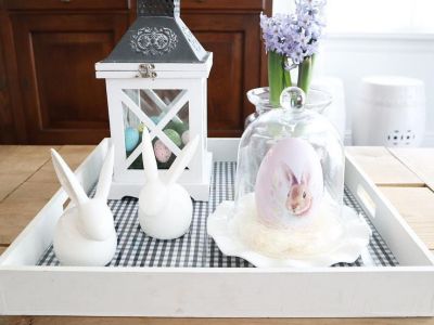 Τραπεζάκι σαλονιού: Πασχαλινή διακόσμηση που θα σας φτιάξει τη διάθεση