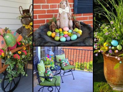 Πασχαλινές ιδέες για την εξωτερική διακόσμηση του σπιτιού σας (vid)