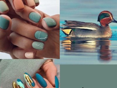#Teal το χρώμα που είναι τάση για τα νύχια σου πήρε το όνομά του από ένα πτηνό!