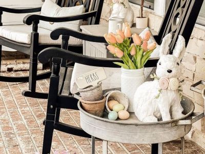 Είκοσι τρεις ιδέες πασχαλινής διακόσμησης για τη βεράντα και όχι μόνο