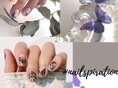 To nail art που θέλουμε για τα νύχια μας αυτή την Παρασκευή είναι γεμάτο πεταλούδες!