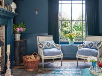 Αυτό το αρχοντικό θα σου δώσει ιδέες για το πώς να εντάξεις το μπλε μέσα στο σπίτι σου (photos)