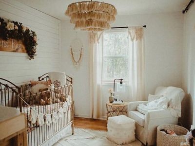 Βρεφικό δωμάτιο σε boho στιλ - Πάρτε ιδέες