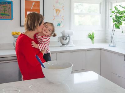 Μια μαμά άλλαξε την κουζίνα της και άλλαξε η ζωή της