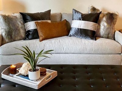 Δίσκος διακοσμητικός για το σαλόνι-Καλοκαιρινές ιδέες διακόσμησης (εικόνες)