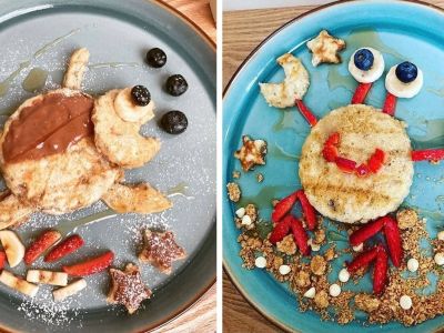 Πρωινό για παιδιά: Δέκα ιδέες για καλοκαιρινά pancakes με φρούτα (εικόνες)