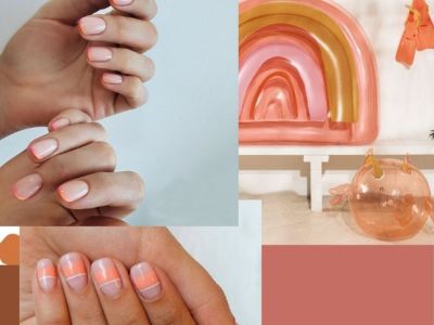 Ξεκίνα το ΣΚ σου καλά με peachy nail art που πάει με όλα