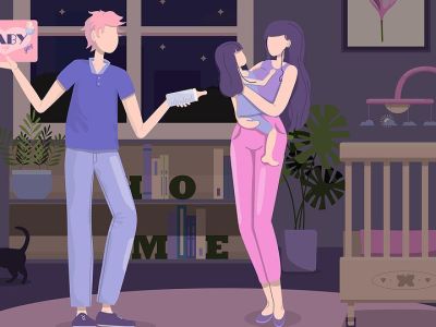 Η φροντίδα του μωρού τη νύχτα δεν είναι μόνο δουλειά της μαμάς