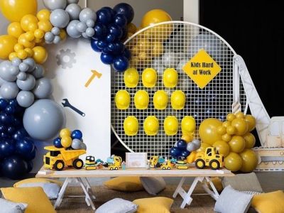 Πώς θα οργανώσετε το απόλυτο παιδικό πάρτι με θέμα το εργοτάξιο