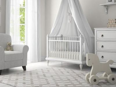 Total white βρεφικό δωμάτιο - Ιδέες διακόσμησης (εικόνες)