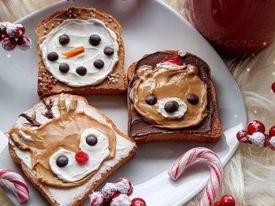 Χριστουγεννιάτικα τοστάκια για παιδιά - Εμπνευστείτε από το Instagram