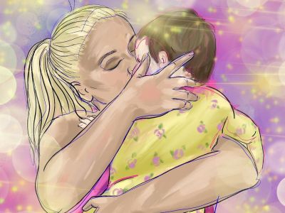 Αγαπημένο μου παιδί, είσαι η δύναμη που με κρατά όρθια