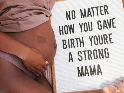 Δεν έχει σημασία το πώς γέννησες - Είσαι μια δυνατή μαμά