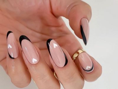 10 ροζ και μαύρα nail art για να πάρεις έμπνευση για το επόμενο μανικιούρ σου