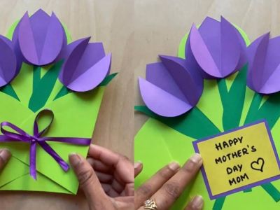 Γιορτή της Μητέρας: Πώς θα φτιάξετε τρισδιάστατες κάρτες (vids)