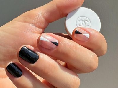 Το ασπρόμαυρο μανικιούρ είναι πάντα επίκαιρο κι εδώ θα βρεις τα 10 πιο κομψά