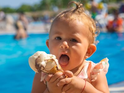 Παγωτό για μωρά με μητρικό γάλα