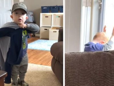 Πιτσιρικάς αντιδρά με ξεκαρδιστικό τρόπο όταν η μαμά του λέει ότι δεν μπορεί να βγει έξω