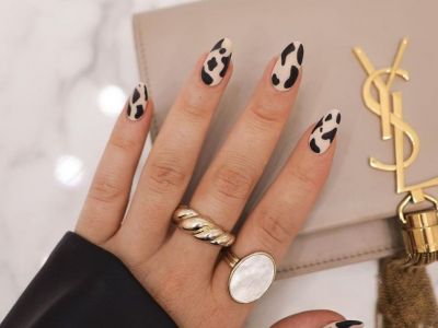Cow print nails: Το πιο wild και δυναμικό σχέδιο μέσα από 10 κομψά μανικιούρ