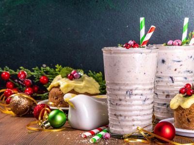 Γονιμότητα ανδρών και γυναικών: Εορταστικό smoothie με μούρα