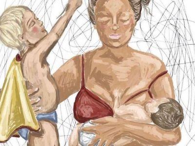 «Κουρασμένη μαμά, σταμάτα ό,τι κάνεις και πάρε μία βαθιά ανάσα»