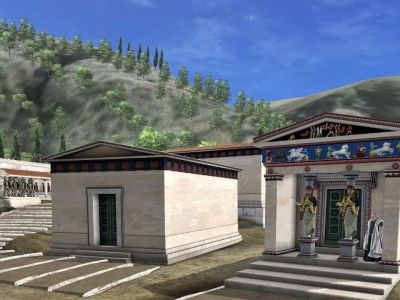 Διαδραστική Περιήγηση στο Ιερό των Δελφών στον «Ελληνικό Κόσμο»