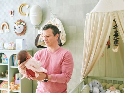 Μπαμπάς και μωρό - Πώς θα δεθεί με το νεογέννητο;