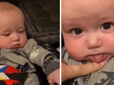 Μωράκι δεν αφήνει τη μαμά του να δει τα δόντια του