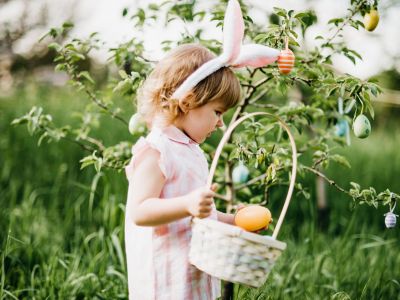 Υγιεινά πασχαλινά καλάθια για τα παιδιά