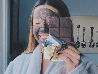 Μάσκα λάμψης με τα σοκολατένια αυγά που περίσσεψαν