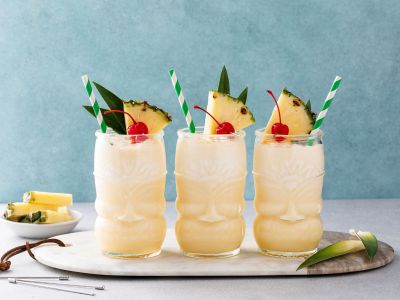 Smoothie για παιδιά με γάλα καρύδας και ανανά