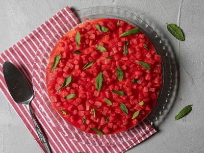 Kαρπουζοcheesecake: Συνταγή του Άκη