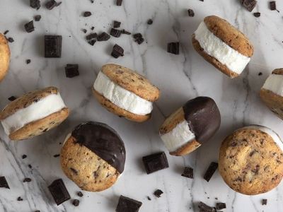 Παγωτό sandwich με σπιτικά μπισκότα - Λαχταριστό και πολύ νόστιμο