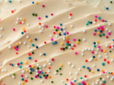 Ντιπ με πολύχρωμη τρούφα για τα παιδιά