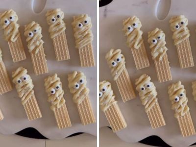 Το πιο γρήγορο Halloween σνακ για παιδιά είναι αυτό - Κρύψτε το στο κολατσιό τους