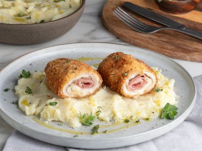 Η συνταγή για να σας πετύχει το κοτόπουλο cordon bleu