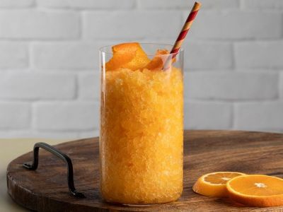 Σπιτική και νόστιμη γρανίτα πορτοκάλι