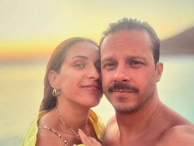 Δημήτρης Μακαλιάς- Αντιγόνη Ψυχράμη: Το φωτογραφικό άλμπουμ από τη βάφτιση της κόρης τους