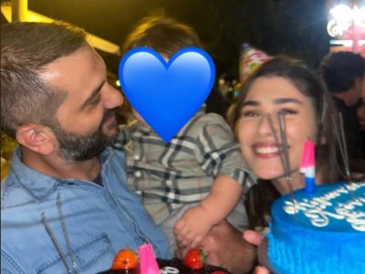 Λεωνίδας Κουτσόπουλος: Παντού με τον γιο του - Η νέα φώτο από τα γυρίσματα της «Φάρμας»