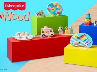 Η Fisher-Price® επιστρέφει στις ρίζες της παρουσιάζοντας μια νέα σειρά ξύλινων παιχνιδιών