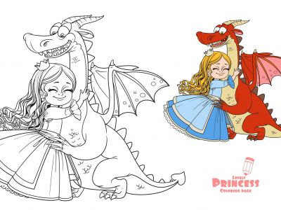 Χρωμοσελίδες με  Πριγκίπισσες - Εκτυπώστε τις δωρεάν