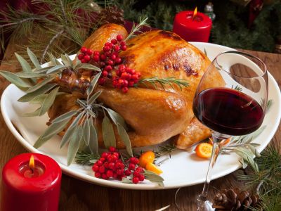 Χριστουγεννιάτικη συνταγή για νόστιμη ψητή γεμιστή γαλοπούλα