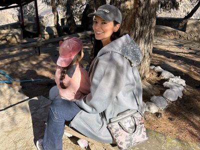 Νικολέττα Ράλλη: Η κόρη της κάνει …διαλογισμό (φώτο)