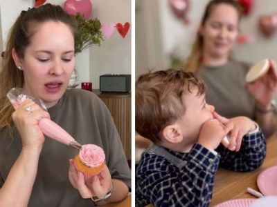 Ανίτα Μπραντ: Έφτιαξε υπέροχα cupcakes και μπισκοτάκια με τους γιους της - Πάρτε ιδέες