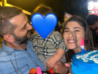 Λεωνίδας Κουτσόπουλος - Χρύσα Μιχαλοπούλου: Με τον γιο τους σε μουσική παράσταση