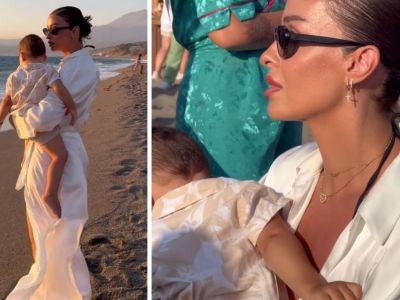 Η Ελένη Φουρέιρα μοιράστηκε μια σπάνια φωτογραφία του γιου της Ερμή στην πιο γλυκιά πόζα